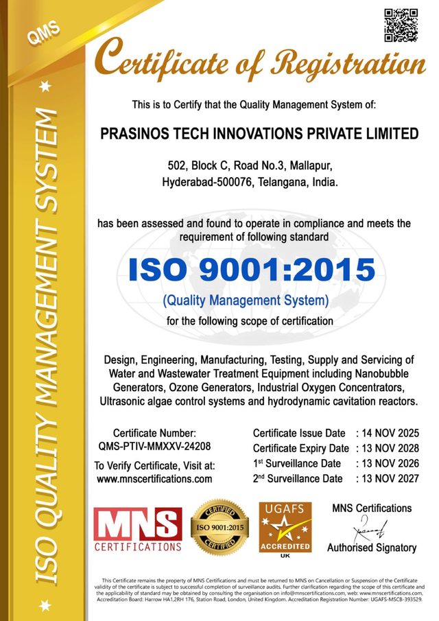 ISO 9001 Certification